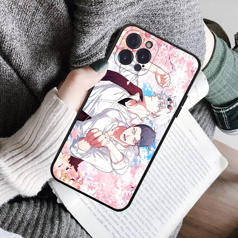 J-Jujutsu K-Kaisen Geto Gojo Anime Phone Case For IPhone 16 15 8 7 6 6S Plus X SE XR XS 14 11 12 13 Mini Pro Max Mobile Case