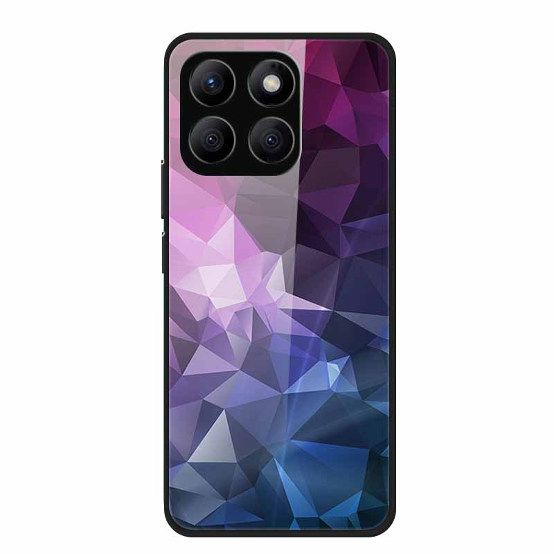 

Tempered Glass Case for Honor X8c Back Cover Hard Case for HonorX8c ABR-LX1 Phone Case Fundas Cool Protective Cute Love Bumper For Honor X8c