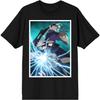 Naruto Shippuden Sasuke and Kakashi Men's Black T-Shirt