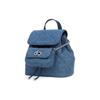 New CHARLES&KEITH Fabric Backpack Combo Bag Trumpets Women's Dark Denim Blue CK2-60151400-1
