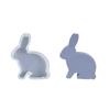 DIY Easter Rabbit Candle Mold Aromatherapy Silicone Mold Flexible Epoxy Resin Moulds Animal Shaped Ornament Making Mold