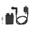 Ignition Coil Spark Plug CDI Box Kit 5YF‑85540‑00‑00 Replacement for Yamaha Raptor 50 YFM50 YFM50R