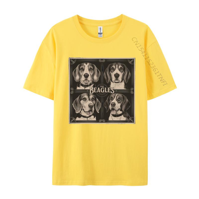 The Beagles Tshirt Comfortable TShirt 100 Cotton Tees Harajuku TShirt Oversized Tops Male T Shirts