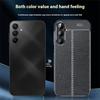 For Samsung Galaxy A16 5G/4G Case Litchi Texture TPU Flexible Phone Cover,Black