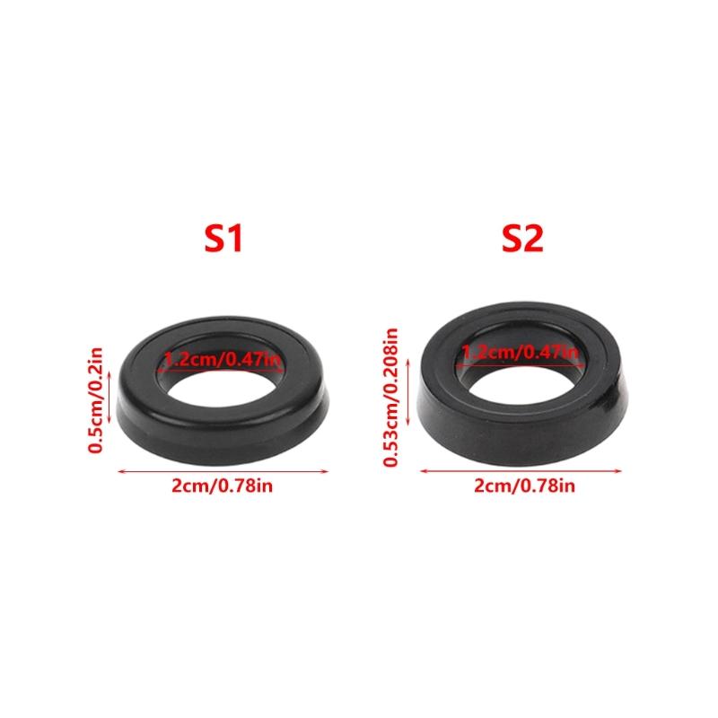 3 Stück Reinigungsmaschine Hochdruckreiniger Pumpenkopf Wasserdichtung Gummidichtungsadapter 12x20x5mm/12x20x5.3mm