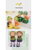 Pouting Pear Couple Hanging Ornament - Pastoral Home Décor Gift Series
