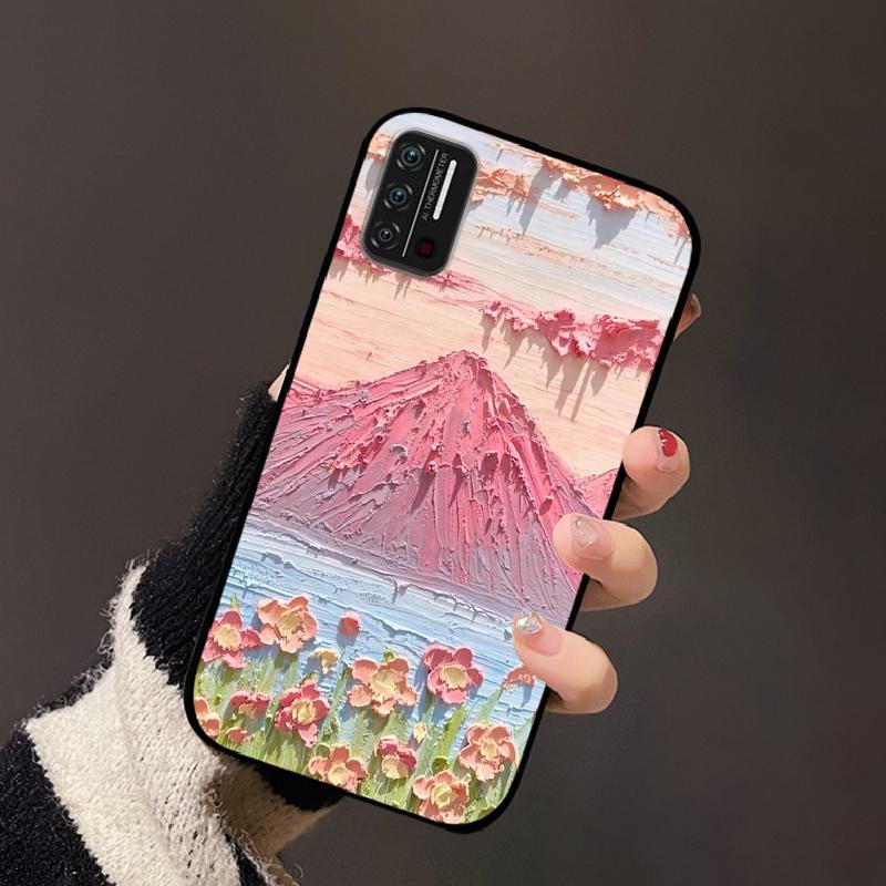 For Umidigi A7s Case Silicone Soft TPU Fashion Cartoon Color Painted Phone Cover Coque For UMIDIGI A7S Shockproof Fundas Capa