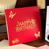 Folding Pop Up Birthday Card with Envelope Creative Gift Card Birthday Message Card  Birthday Party