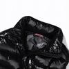 FILA Down Vests Unisex Black Stand Collar Moderate Other FS2DVF4161F-BLK