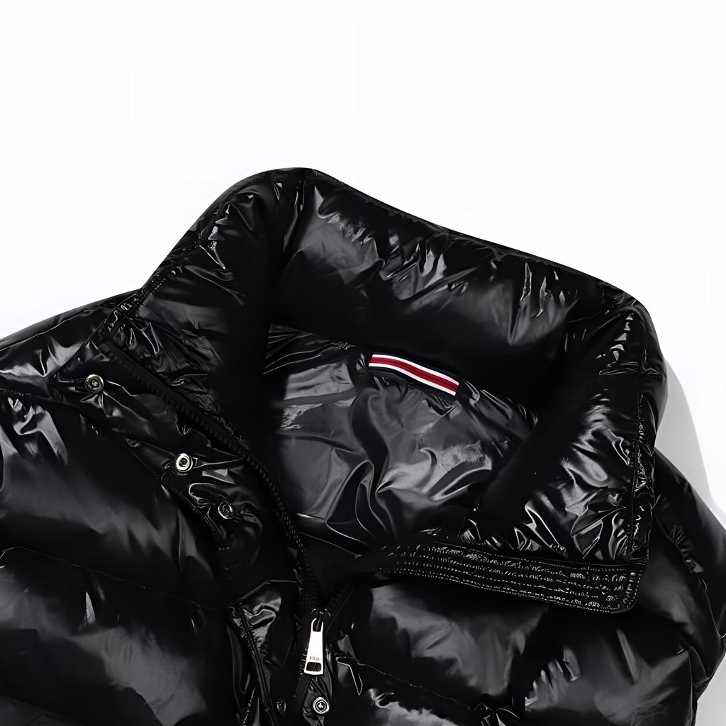 FILA Down Vests Unisex Black Stand Collar Moderate Other FS2DVF4161F-BLK