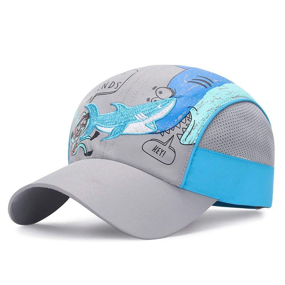 Breathable Sun Hat Mesh Children Snapback Cap Casual Kid Baseball Hat