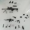 [USED] Resident Evil Plastic Model Kit Little Armory Claire Leon