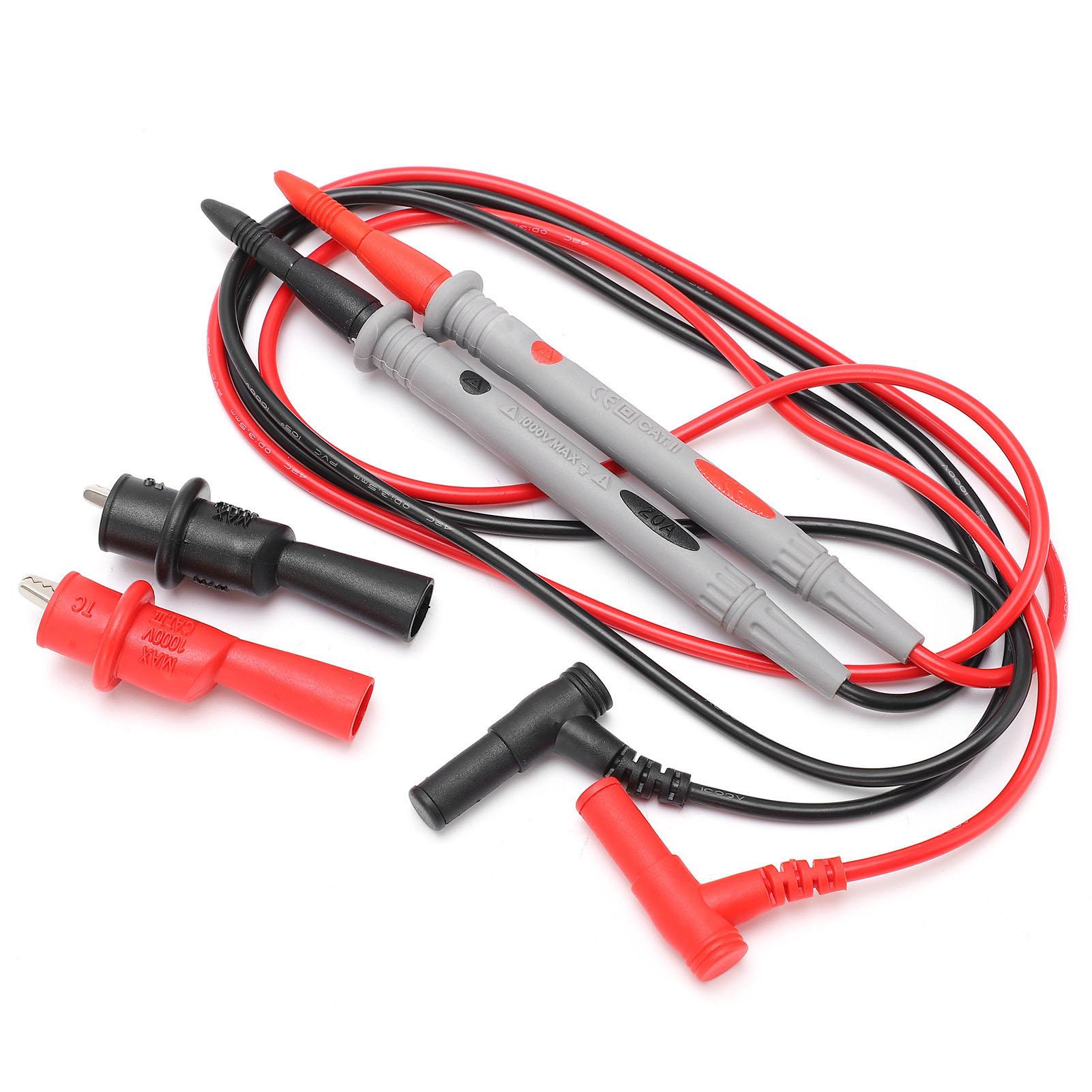 

P14A 4mm Test s with Clips Kit DIY NonSlip Multimeter Test Line Accessories