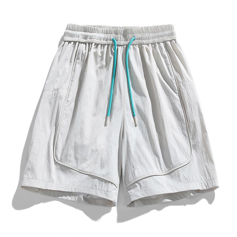 Casual Summer Loose Fashion Ice Feeling Trendy Brand Beach Pants