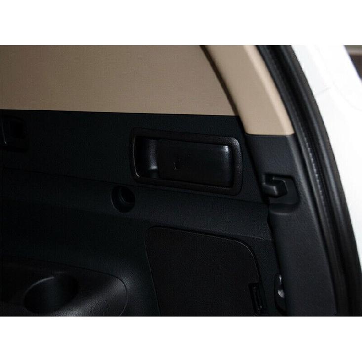 For Toyota RAV4 2006-2012 Carbon Fiber Rear Door Trunk Handle Lock Frame Trim