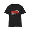 1956 Chevy Bel Air T-shirt – Klassiek Rood & Wit Hot Rod Grafisch T-shirt