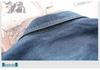 Men's Short Sleeve Casual Denim Shirt 