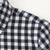 2025 Spring/Summer Women's Hollow-Out Embroidered Plaid Shirt - Single-Breasted Casual Top