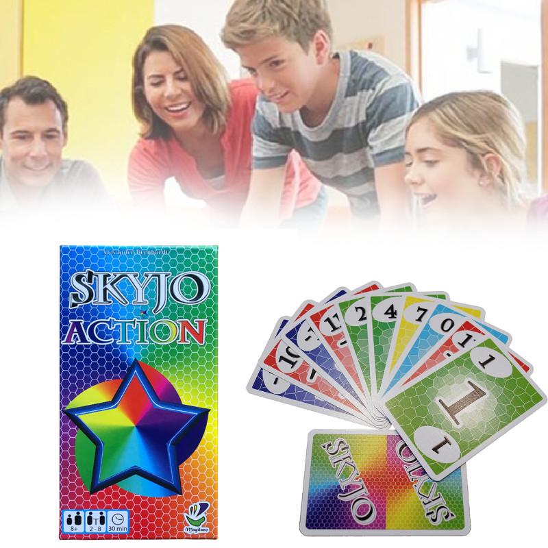 Vzrušující karetní hra Skyjo pro zábavná rodinná setkání a společenské události