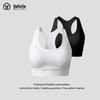 Seamless Shockproof Sports Bra with I-Shaped Back Support for Large Busts