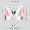 Halloween Simulated Plush Animal Ears Headband Jackal Ears Comic Exhibition Party Props Anubis Dress Up