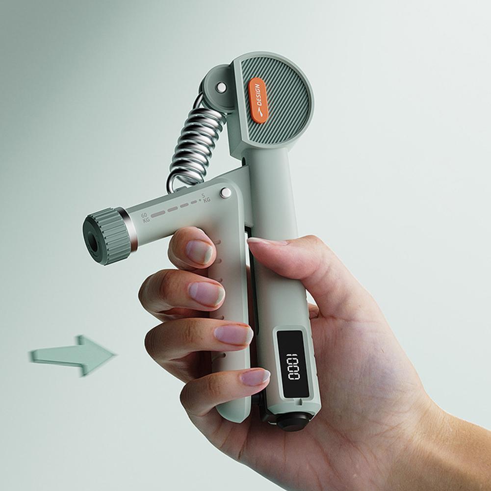 Counting Geometric Grip Strengthener With Adjustable Resistance Hand Strength Spring Trainer Rehabilitation Training Auxiliary Equipment