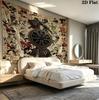 Arazzo da Parete Black Clover Appeso Estetico alla Parete Coperta in Tessuto Stampato Arazzi Decorativi per Camera da Letto Soggiorno Decorazione per la Casa