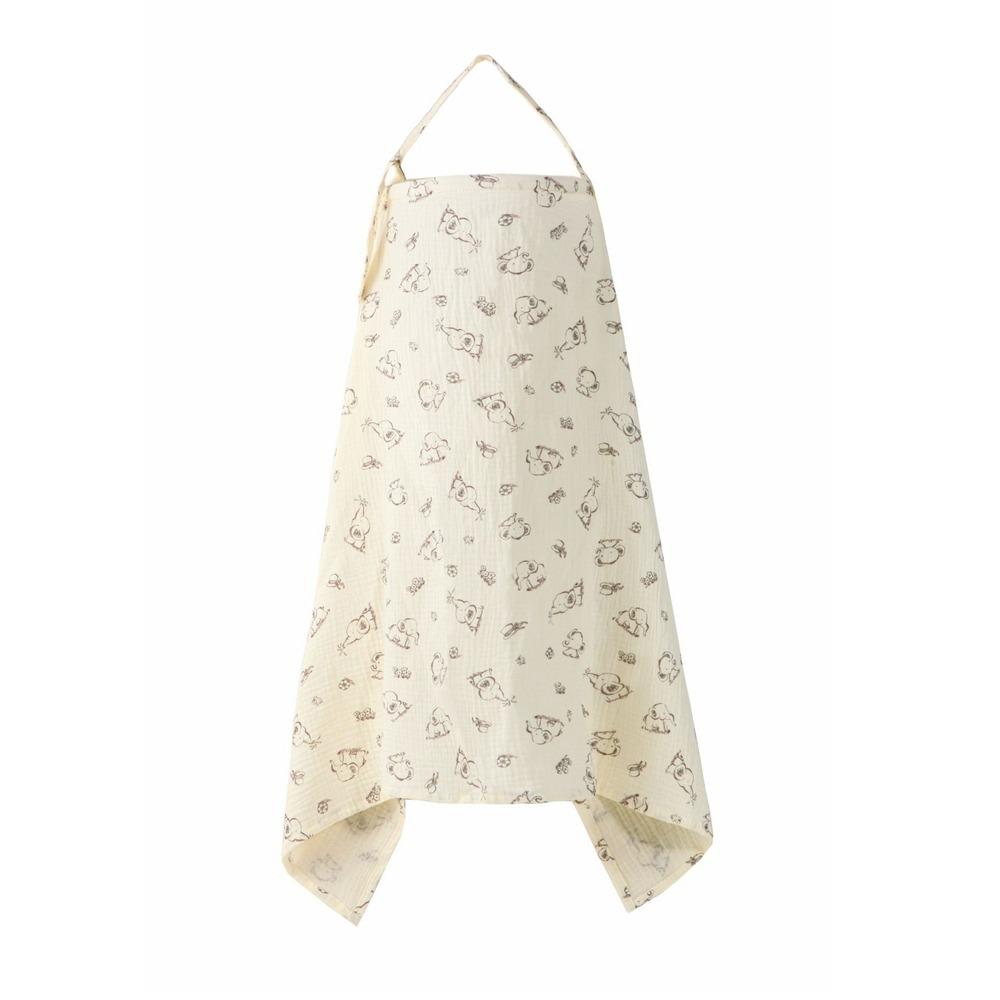 Cotton Breastfeeding Nursing Cover Adjustable Stroller Blanket Apron Breast Feeding Blanket  Kids Style E