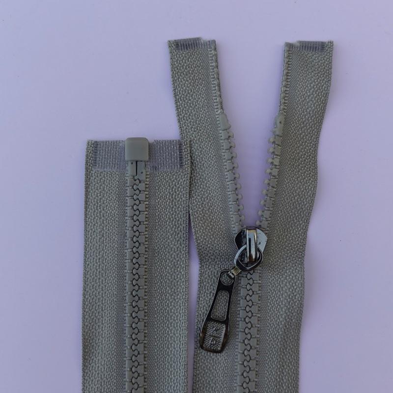 No. 5 Large Teeth Open Tail Resin Zipper - 70cm for Coats & Tops