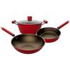 Yingmaisi Titanium Crystal 3-Piece Cookware Set