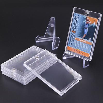 Display Card Holders Acrylic Collection Sleeves New Trading Cards Sleeves  Card