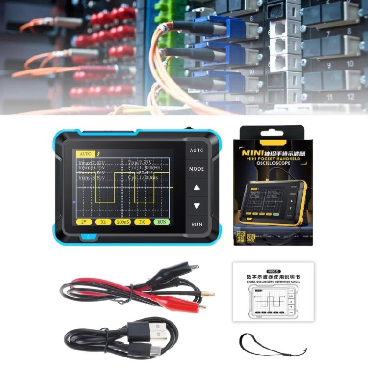 Multi Function Digital Oscilloscope with 200Khz Bandwidth Waveform Generator