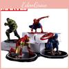 Doll Action Figure Toys Set For Kids Ironman Spiderman Hulk Captain America