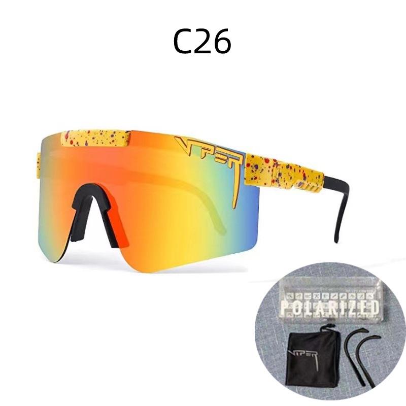 

Cross-Border Pit Viper Polarized UV400 Cycling Sunglasses with True Film Colorful Lenses