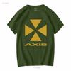 Unisexs T Shirt Cotton Axis Records Techno Electronic Music Vintage Washed Casual Unisex Stylish Versatile Fashion Comfortable