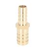Reliable 2 Way Brass Joiner For Straight Hose Durable Easy-Install Barbed Connector Fitting For Varied Applications Brass Joiner Barbed Reducer