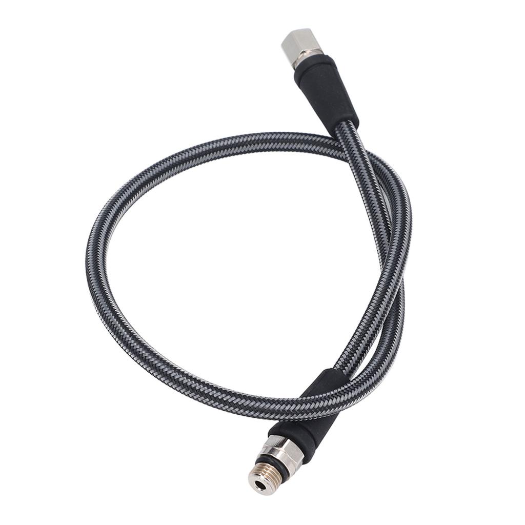 Diving High Pressure Regulator Hose Professional Carbon Fiber Woven Flexible Safe Scuba Diving High Pressure Hose 65cm