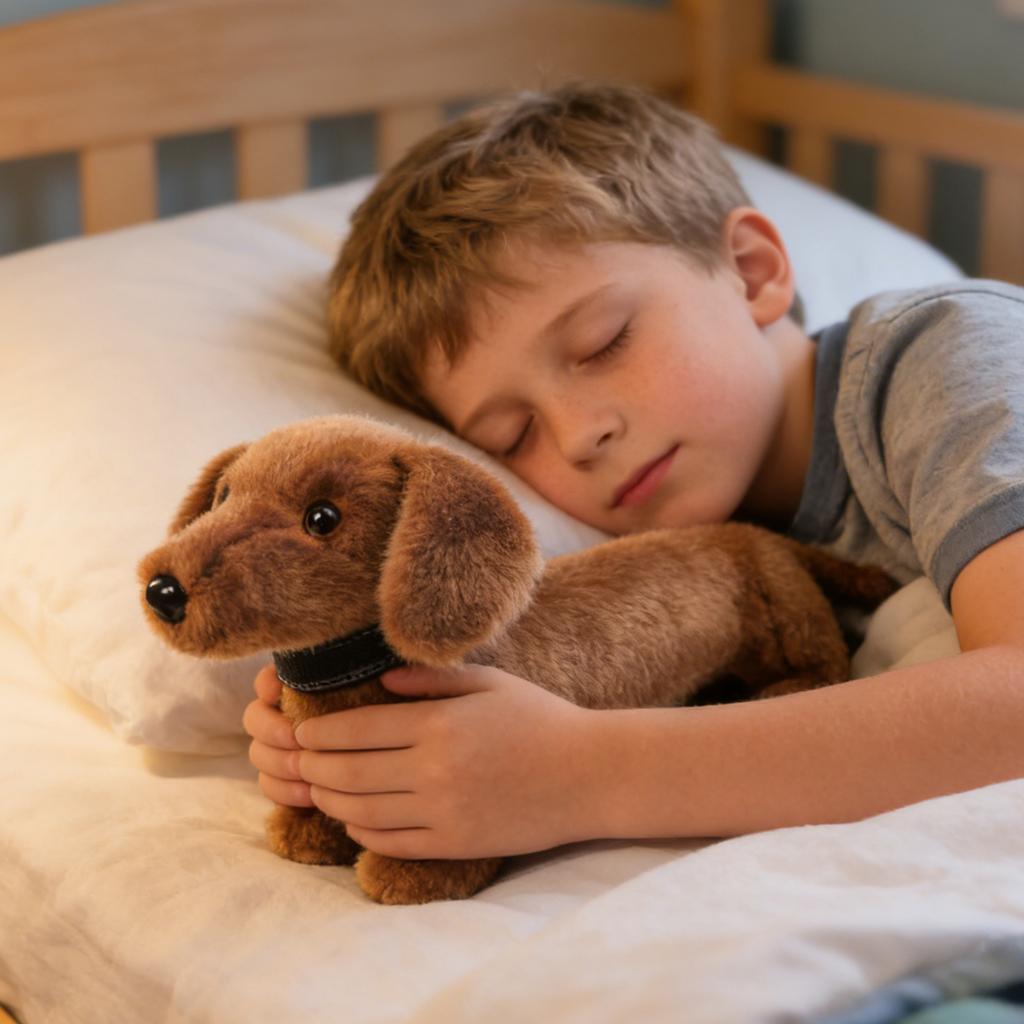 Dachshund Plush Toy, Realistic Dog Doll, Birthday Gift, Plush Toy