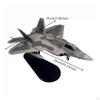 1/100 TwinTail Fighter Jet Model Alloy FifthGeneration Modelairplane 1100 Swap Mode