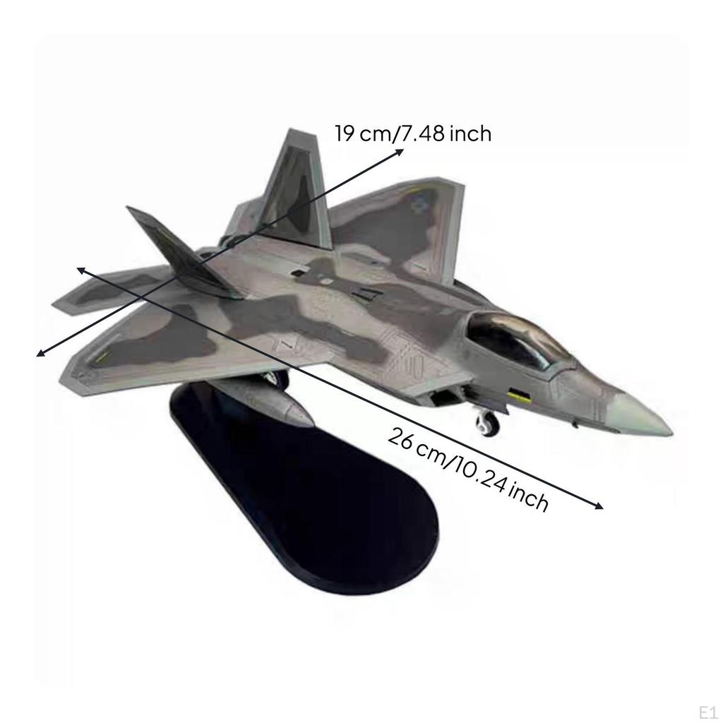 1/100 TwinTail Fighter Jet Model Alloy FifthGeneration Modelairplane 1100 Swap Mode