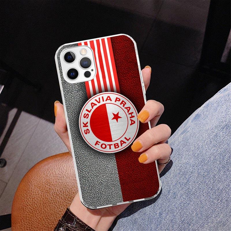 

Sk Slavia Praha Czech Republic Phone Case For iPhone 17 Air 16 Pro Max 16E 15 + 14 Plus 11 12 13 Mini 7 8 SE Gift Print Cover Fu iPhone 11
