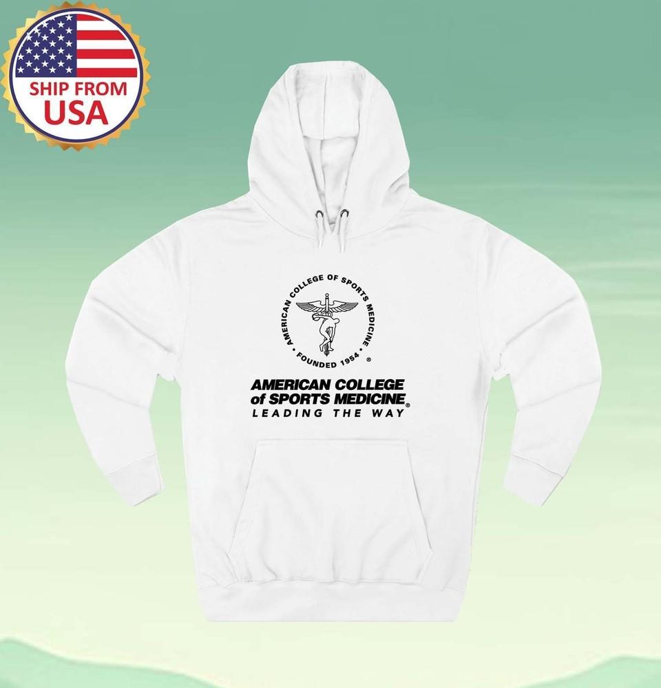 

ACSM American College of Sports Medicine Men#039;s White Size S to 3XL Unisex T-Shirt XXXL