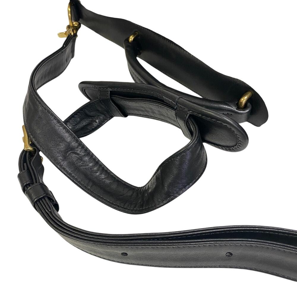 Coach Stary pokrowiec na garnitur, pokrowiec na walizkę podróżną 2-kierunkowy, skórzany, inne modne towary, czarna skóra, męski, używany