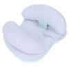 Baby Head Neck Support Pillow Prevent Flat Head Adjustable Breathable Infant Travel Pillow Blue