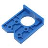 35mm Hole Cutter Concealed Hinge Jig Kit Woodworking Tool for Cabinet Cupboard Door Hinge Drilling Hole Jig with Depth Stop