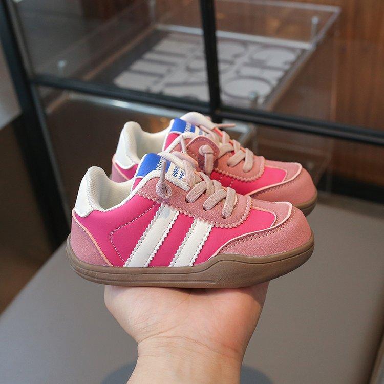 Children's shoes 2025 spring and autumn new boys' casual Forrest Gump shoes girls' soft-soled non-slip German training shoes baby board shoes