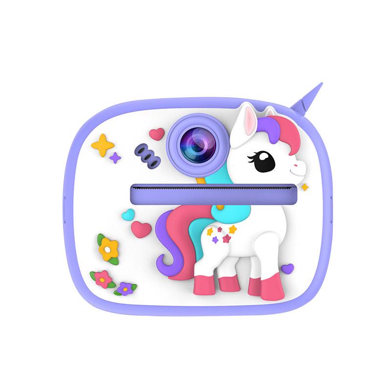 Portable Instant Print Children's Camera with Thermal Paper