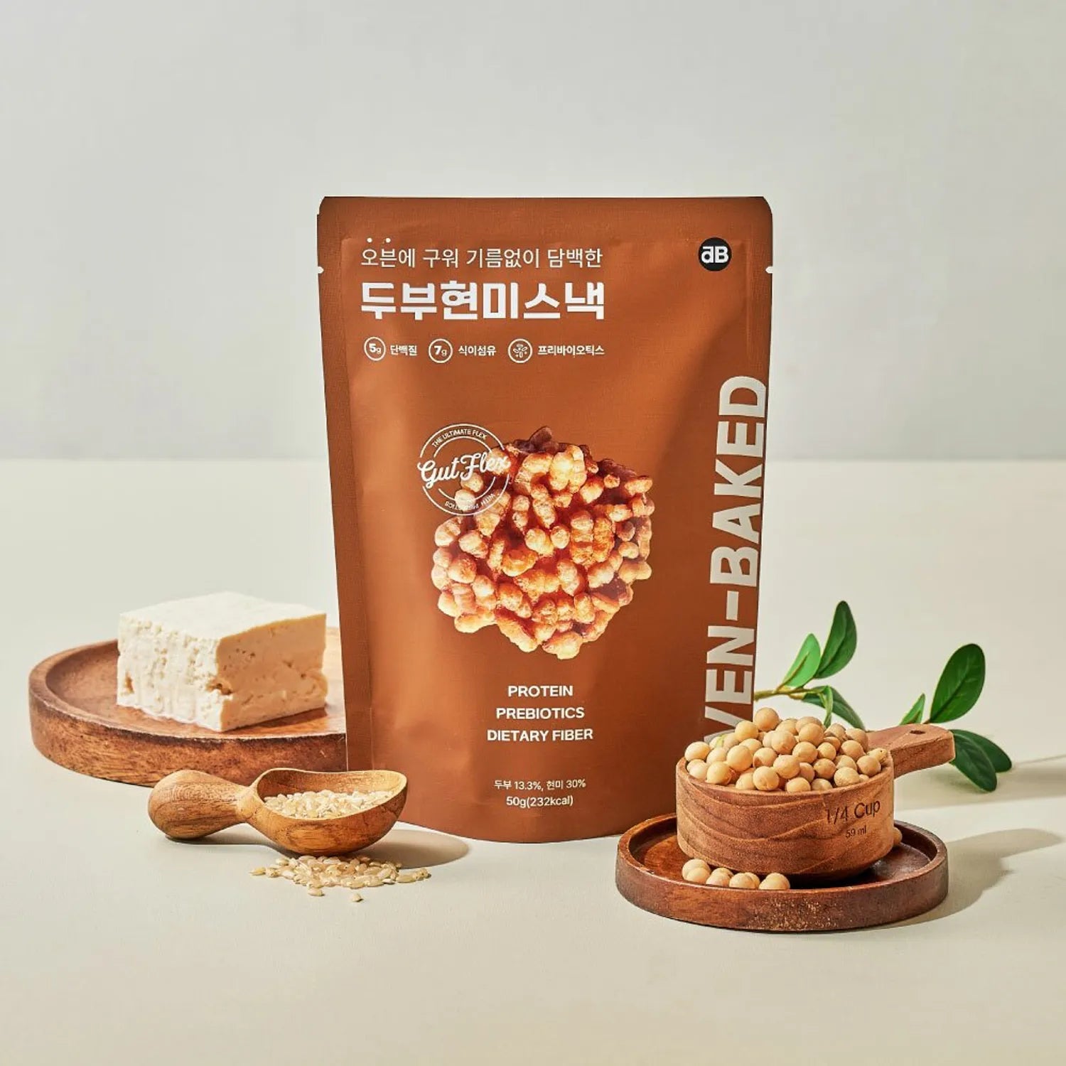 GUTFLEX Tofu Brown Rice Snack 50g 50g