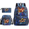 2022 Independent Station Starry Sky 3-piece set ONE PIECE backpack shoulder bag pencil case