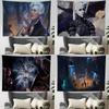Game BBaldurs Gate 3 Tapestry Wall Hanging Tapestry Art Deco Blanket Curtain Hanging At Home Bedroom Living Room Decor